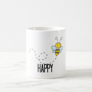 Lycklig mugg "för bi" för kaffeälskare