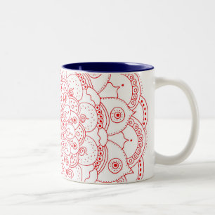Lycklig mugg för Mandala 2