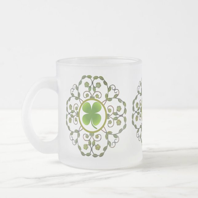 Lycklig mugg för Shamrock (Vänster)