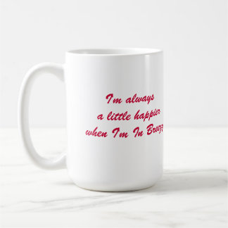 Lycklig mugg för vagn