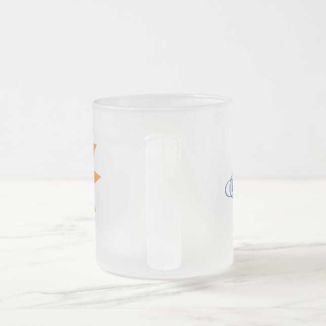 Lycklig mugg med namn (Handtag)