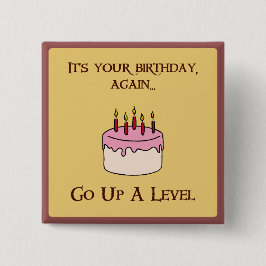 Lycklig Munchkin Birthday! Knapp