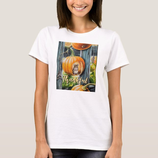Lycklig mus t shirt (Framsida)