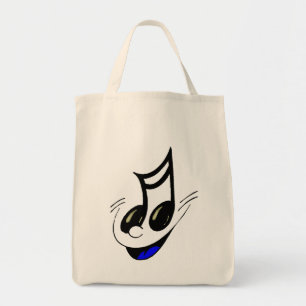 Lycklig Music Nyckel Bag Tygkasse