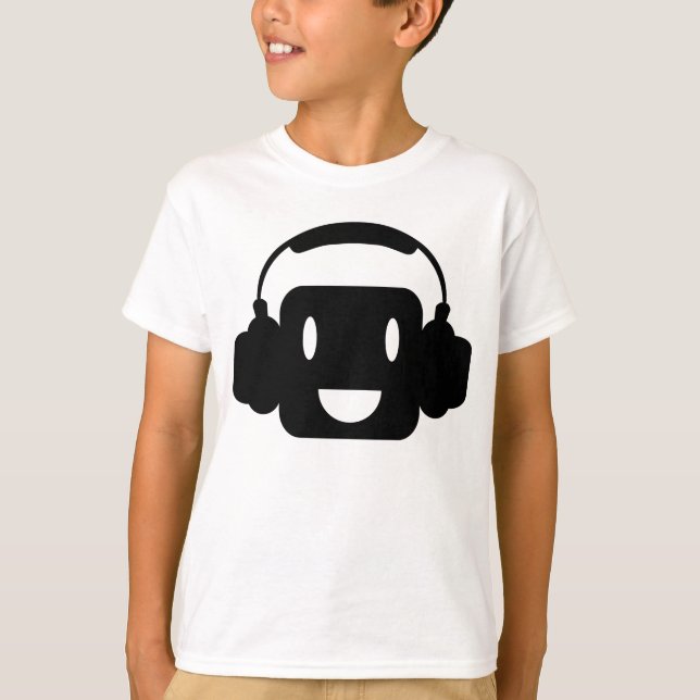 Lycklig_Musik T Shirt (Framsida)