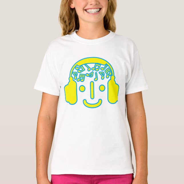 Lycklig_Musik T Shirt (Framsida)