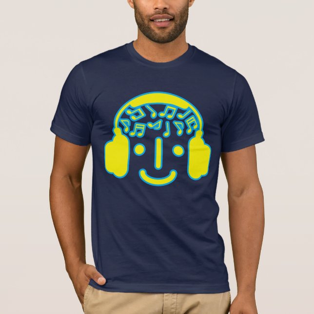 Lycklig_Musik T Shirt (Framsida)