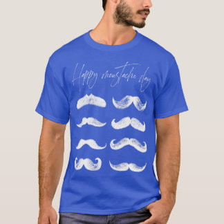 LYCKLIG MUSTACHE DAY T SHIRT