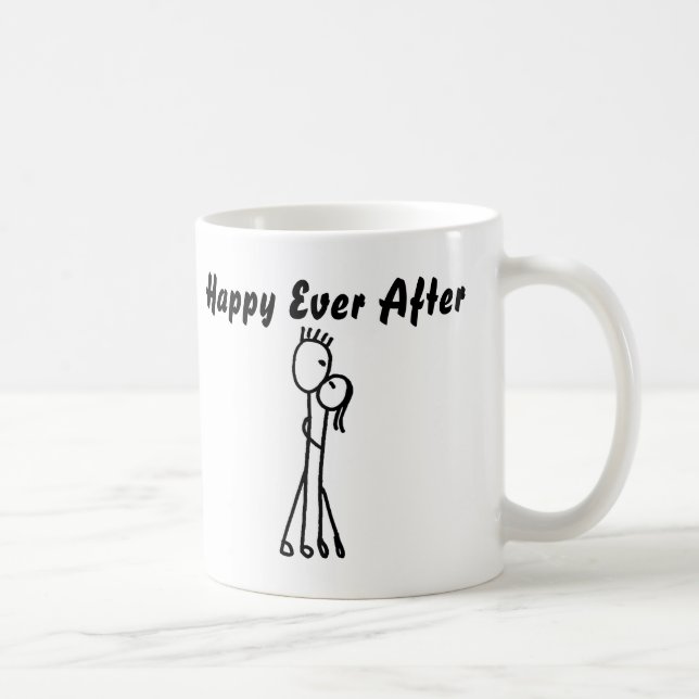 Lycklig någonsin tidigare, Bröllop-kaffet Mugg (Höger)