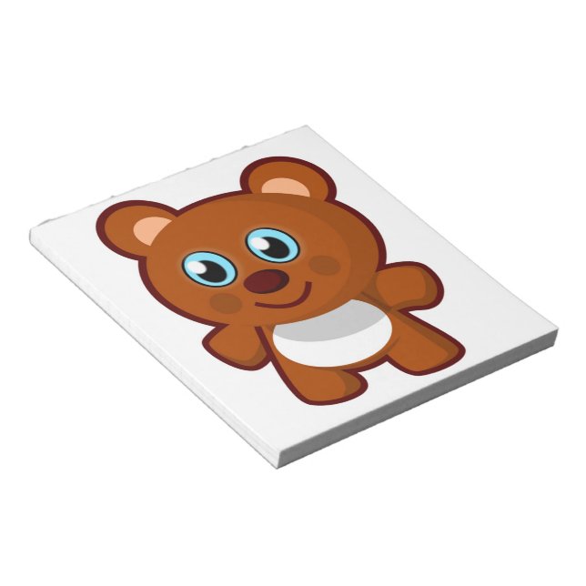 LYCKLIG NALLE ANTECKNINGSBLOCK (Vinklad)