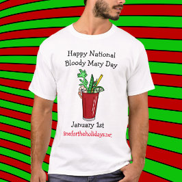 Lycklig nationalblodig Mary Dag 1 januari T Shirt