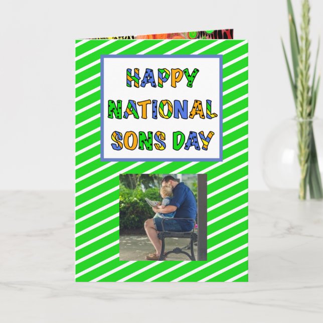 Lycklig nationaldag | 28:e september-kortet kort (Framsida)