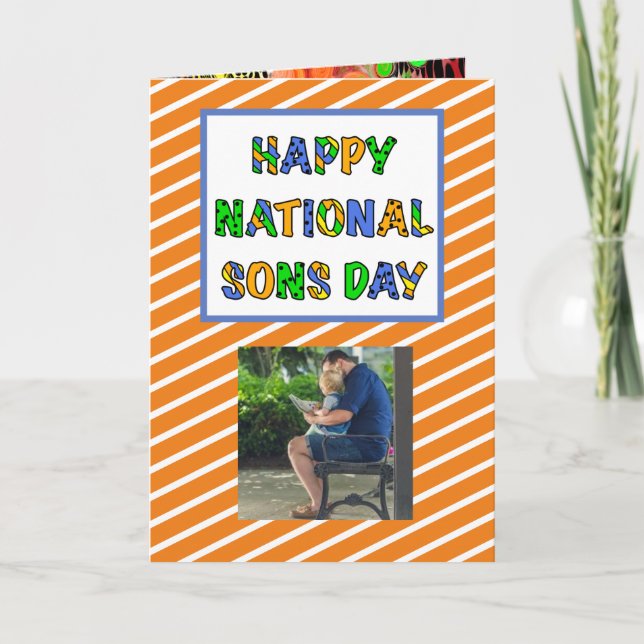 Lycklig nationaldag | 28:e september-kortet kort (Framsida)