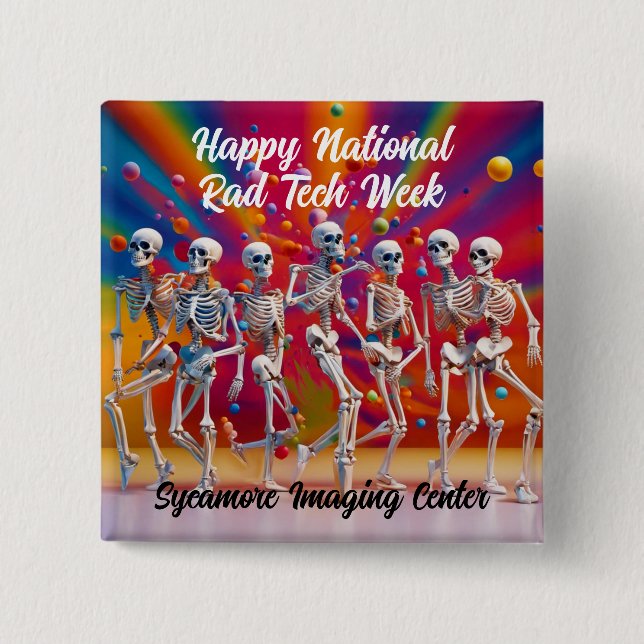 Lycklig Nationell teknikvecka Knapp (Framsida)