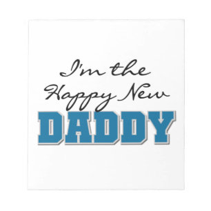 Lycklig New pappa Gifts Anteckningsblock