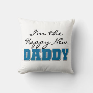 Lycklig New pappa Gifts Kudde