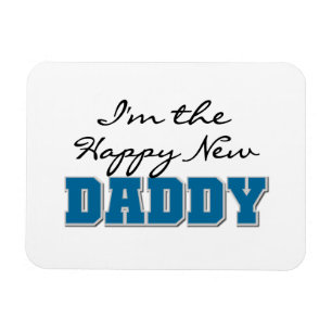 Lycklig New pappa Gifts Magnet
