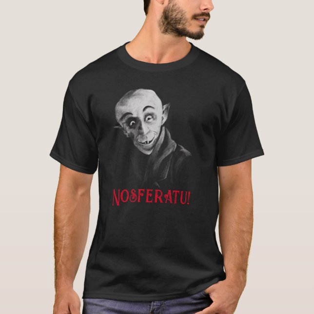 Lycklig Nosferatu T-shirt (Framsida)
