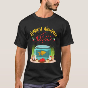 Lycklig Nowruz Kurdistan Pakistan och Iran nytt år T Shirt
