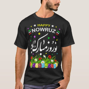 Lycklig Nowruz Mubarak Kurdistan & Iran & Pakistan T Shirt