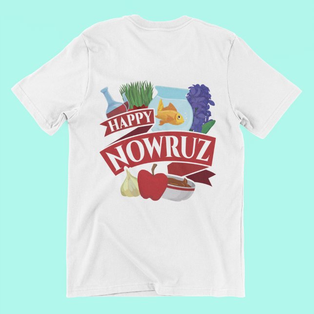Lycklig Nowruz Persian nyår T Shirt (Skapare uppladdad)