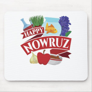 Lycklig Nowruz Persiska nyår Musmatta
