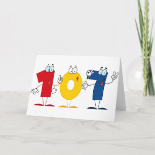 Lycklig nummer 107 kort