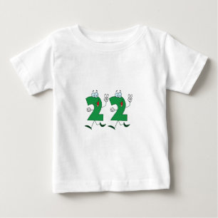Lycklig nummer 22 t shirt