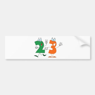 Lycklig nummer 23 bildekal