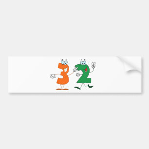 Lycklig nummer 32 bildekal