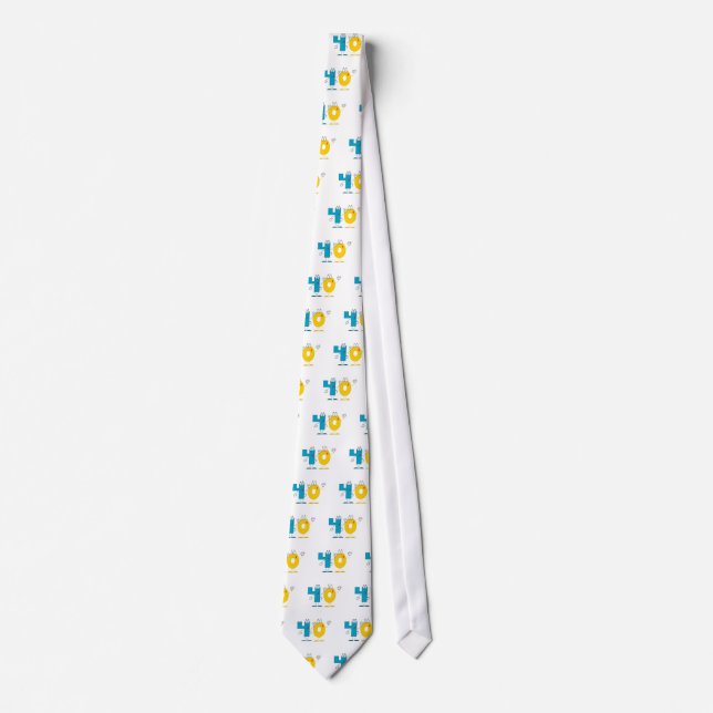 Lycklig nummer 40 slips (Framsida)