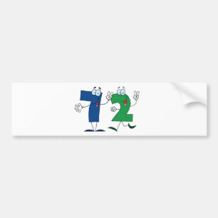 Lycklig nummer 72 bildekal