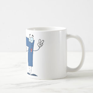 Lycklig nummer 87 kaffemugg