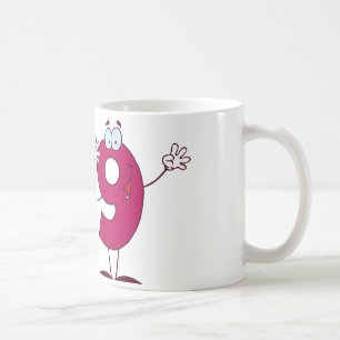 Lycklig nummer 99 kaffemugg