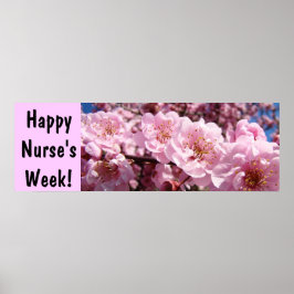 Lycklig Nurses vecka! poster banderoller.