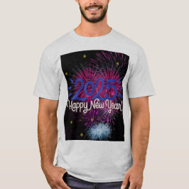 Lycklig Nyår T-shirt 2025