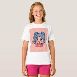 Lycklig, nyår T-shirt 2025