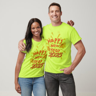 Lycklig Nyår T-shirt 2025