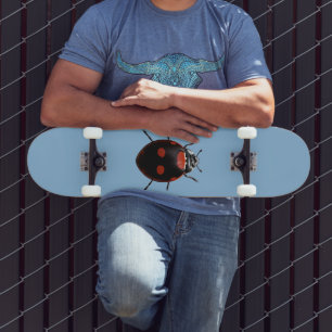 Lycklig Nyckelpiga Mini Skateboard Bräda 18,5 Cm