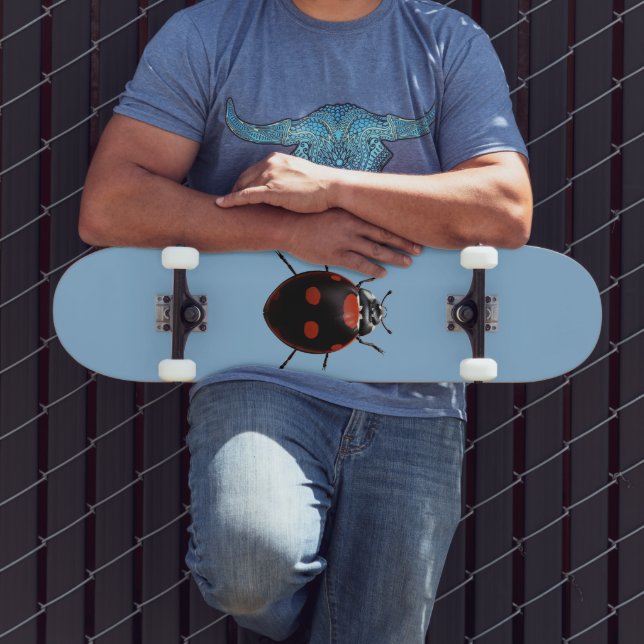Lycklig Nyckelpiga Mini Skateboard Bräda 18,5 Cm (Utomhus 3)