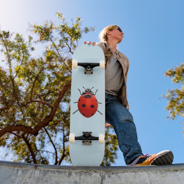 Lycklig Nyckelpiga Mini Skateboard Bräda 18,5 Cm (Utomhus 1)