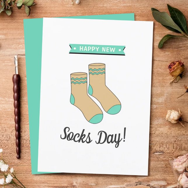 Lycklig nysockeldagen! Stollig Socks Fars dag (Skapare uppladdad)