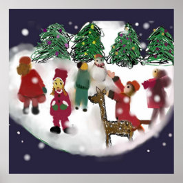 Lycklig - nytt år poster