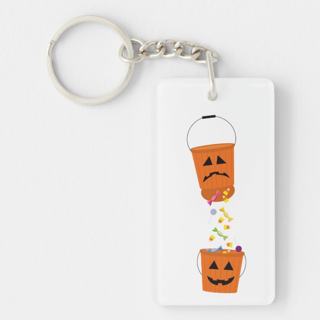 Lycklig och Ledsen Halloween-fickor (Framsidan)