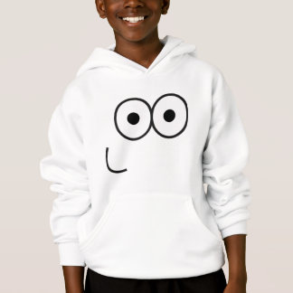 Lycklig Öga och mun - Kids Hoodie T-shirt