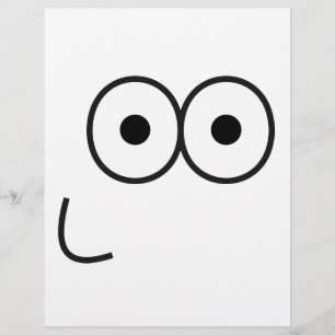 Lycklig Öga och mun - Letterhead