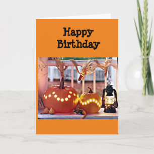 **LYCKLIG OKTOBER BIRTHDAY** ÖNSKEMÅL TILL DIG! KORT