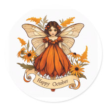 Lycklig Oktober Fairy