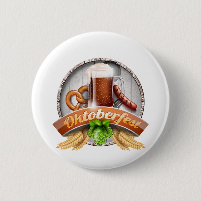 lycklig oktoberfest knapp (Framsida)