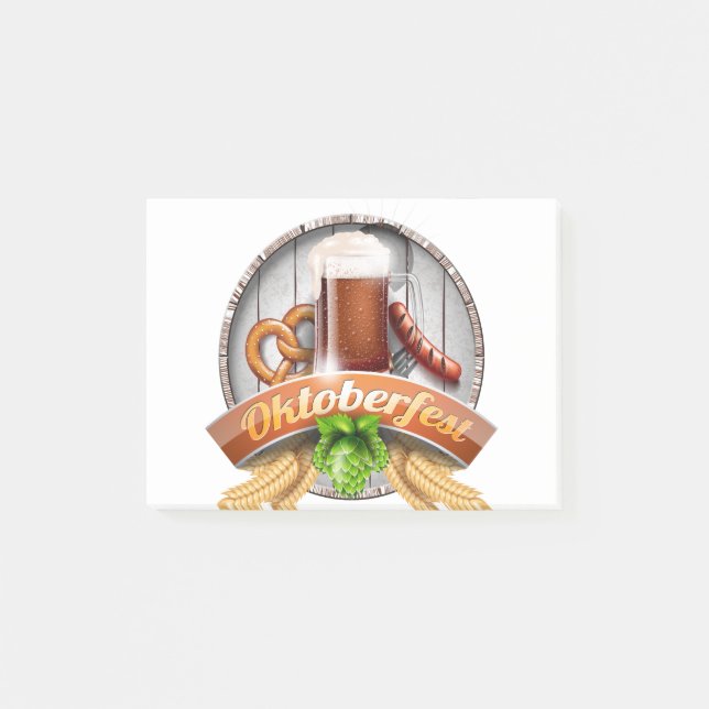 lycklig oktoberfest post-it block (Framsida)